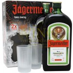 Jägermeister 35% 0,7 l (dárkové balení 2 sklenice) – Zboží Dáma