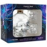 Crystal Head Vodka 40% 0,7 l (dárkové balení 4 sklenice) – Zboží Dáma