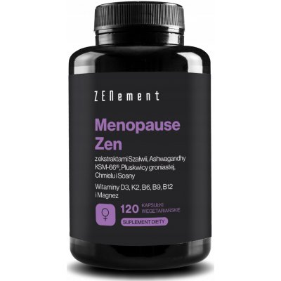 Zenement Menopauza šalvěj ashwagandha 120 kapslí – Hledejceny.cz