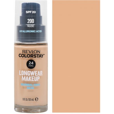 Revlon Colorstay make-up Normal Dry skin 200 Nude 30 ml – Zbozi.Blesk.cz