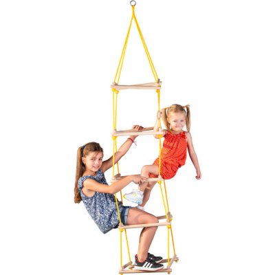 Woody provazový žebřík čtyřhranný – Zboží Dáma