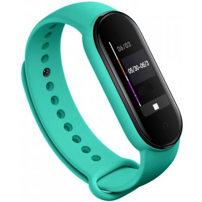 Xiaomi Mi Band 5/6 náhradní náramek Jednobarevný Zelená MBS5-ZEL – Sleviste.cz