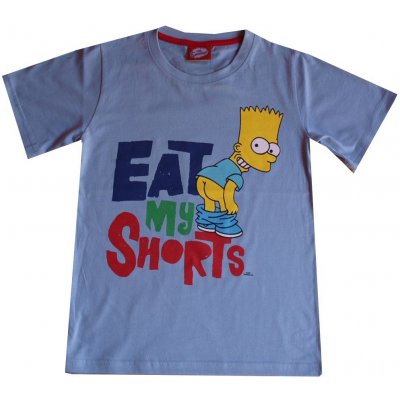 xcena Bart Simpsons tričko modré