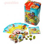 Puzzlika 13470 Magnetické domečky magnetická hra a 10 předloh 35 dílků – Sleviste.cz