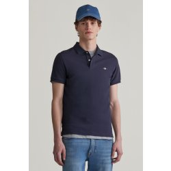 Gant SLIM SHIELD SS PIQUE POLO EVENING BLUE