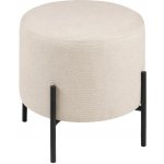 Somcasa Béžový taburet Herman 40 cm – Hledejceny.cz