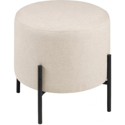 Somcasa Béžový taburet Herman 40 cm – Hledejceny.cz