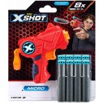 ZURU X-SHOT Excel Micro 2.0 Blaster 8 šipek – Zbozi.Blesk.cz