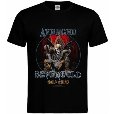 tričko Avenged Sevenfold Hall of The King Černá – Zboží Dáma
