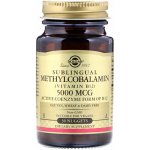 Solgar Methylcobalamin, Vitamin B12, 5000 mcg, 30 pastilek – Hledejceny.cz