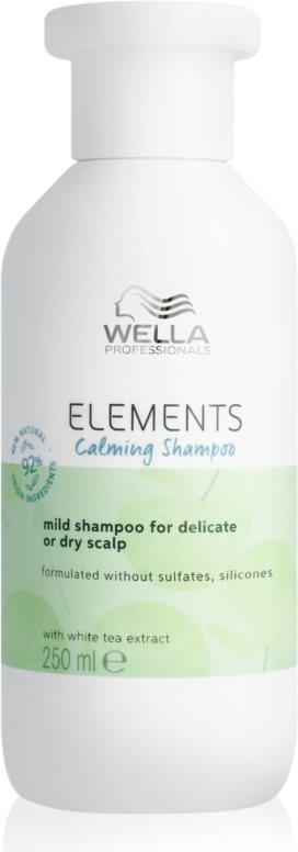 Wella Professionals Elements Calming hydratační a zklidňující šampon pro citlivou pokožku hlavy 250 ml