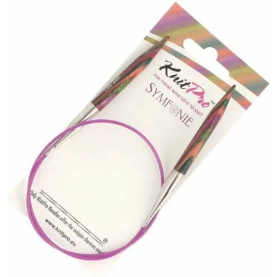KnitPro Symfonie kruhové fixní jehlice 7mm 50cm – Sleviste.cz