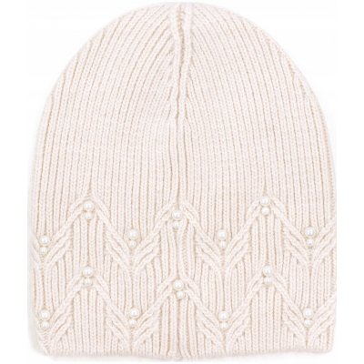 Szaleo zimní čepice beanie bílá – Hledejceny.cz