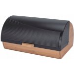 Chlebník jednodílný Brunbeste 2688 béžový, černý dřevěný – Hledejceny.cz