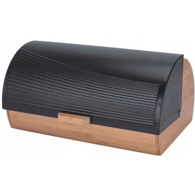 Chlebník jednodílný Brunbeste 2688 béžový, černý dřevěný – Hledejceny.cz