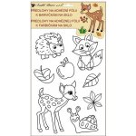 Anděl Předlohy na malování na sklo s vyvýšenou konturou Zvířátka 12,5 x 35 cm 1543 – Zboží Dáma