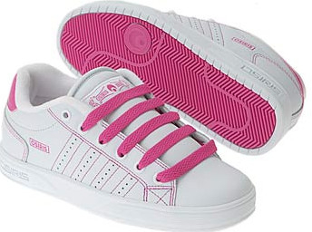 Osiris Troma Girls white fuschia