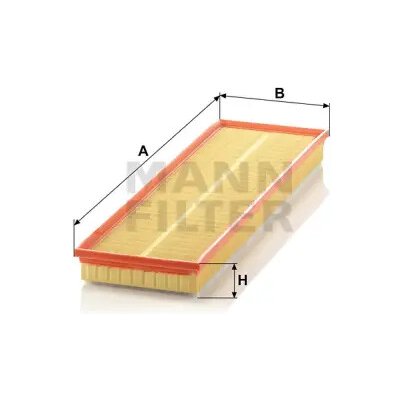 MANN FILTER Vzduchový filtr C 58 185/1 – Hledejceny.cz