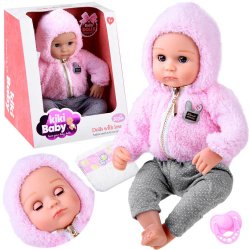 Jokomisiada Doll Bobas 43 cm gumová měkká bříško 4283