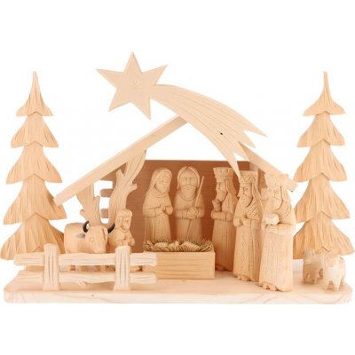 ČistéDřevo Dřevěný betlém XVII – Hledejceny.cz