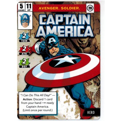 Fantasy Flight Games Marvel Champions Captain America – Hledejceny.cz