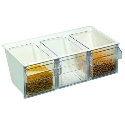 Westmark Zásobník se 3 kuchyňskými násypkami 3 x 1 l – Zboží Mobilmania