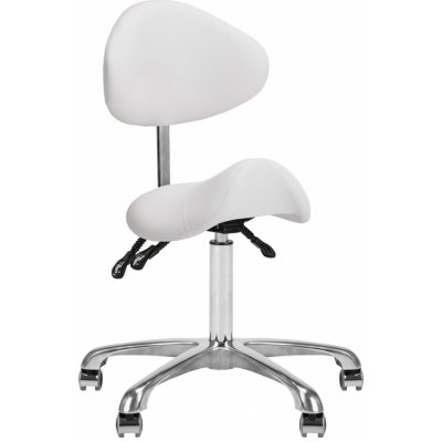 Activeshop kosmetický taburet 1004 Giovanni bílá – Zboží Dáma
