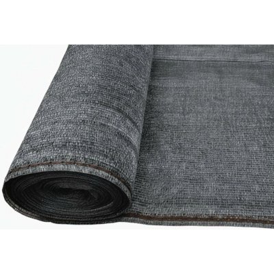 GTEX Stínící tkanina na plot rašlový úplet 90 %, 110 g/m², výška 180 cm, metráž, antracit – Zboží Mobilmania