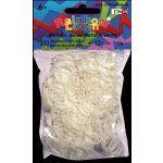 RAINBOW LOOM Original gumičky 300 kusov biela metalíza – Zboží Dáma