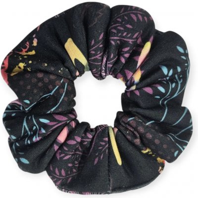 ESITO | Gumička do vlasů scrunchies Motýl Black - černá / UNI – Zboží Mobilmania
