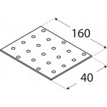 Domax Destička perforovaná 40x160mm PP4 – HobbyKompas.cz Domax Destička perforovaná 40x160mm PP4 – HobbyKompas.cz