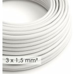 Creative Cables 3x1,5mm² bílá 1 m – HobbyKompas.cz