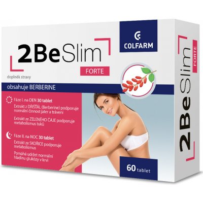 Colfarm Be SLIM Forte Den a Noc 60 tablet – Hledejceny.cz