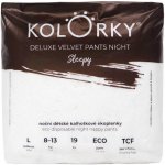 Kolorky DELUXE VELVET PANTS NIGHT Sleepy L 8-13 kg 19ks – Sleviste.cz