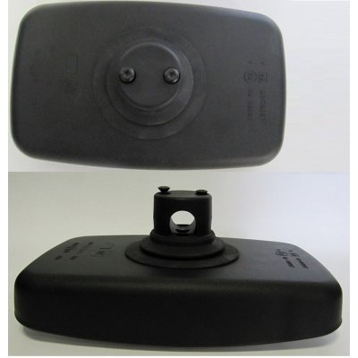 Zrcadlo širokoúhlé 166x266 ruční, bez vyhřívání, na trubku 22mm l/p univerzální 0027000_A, , , | Zboží Auto