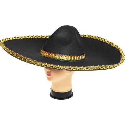 Sombrero klobouk černý