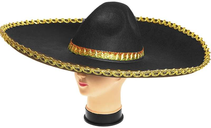 Sombrero klobouk černý