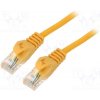 síťový kabel Lanberg PCU5-10CC-0050-O Patch, U/UTP, 5e, lanko, CCA, PVC, 0,5m, oranžový