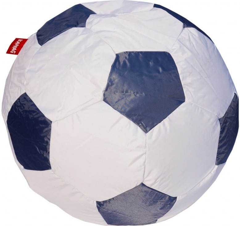 BeanBag fotbalový míč gray