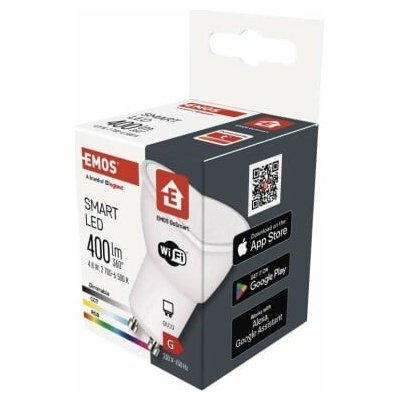 Emos Lighting Chytrá LED žárovka GoSmart MR16 GU10 4,8 W 35 W 400 lm RGB stmívatelná Wi-Fi – Hledejceny.cz