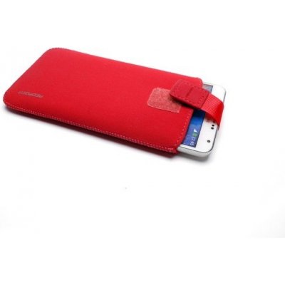 Pouzdro RedPoint Velvet mikroplyš 3XL červené – Hledejceny.cz