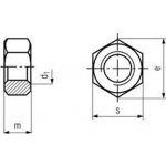 matice M12 ZINEK /6/, znač. /8/ přesná šestihranná DIN 934 – Sleviste.cz