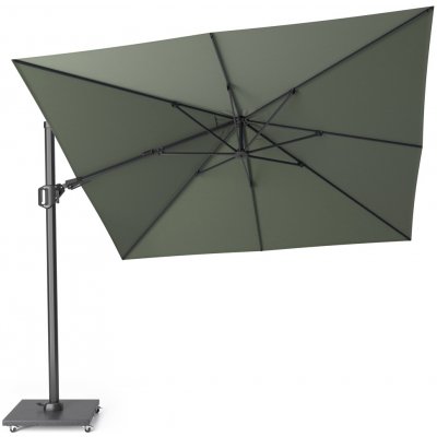 Platinum Slunečník Challenger 2 Classic 300 x 300 cm, Olivový, barva rámu Antracitová – Hledejceny.cz
