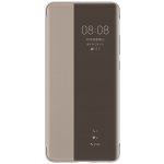 Pouzdro Huawei Original S-View Huawei P40 Pro khaki – Sleviste.cz