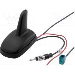 4CARMEDIA ANT.S02.02 Antenna: automotive; SHARK; AM,FM,GPS; DIN,Fakra; 12VDC; RG174 – Zboží Živě