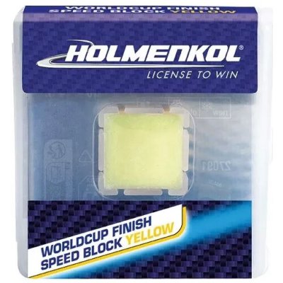 Holmenkol Worldcup Finish Speed Block Yellow 0°/-5°C 10 g 2026/27 – Hledejceny.cz