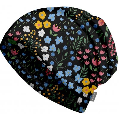 Dětská čepice fleecová Homeless Černá Zahrada – Zboží Mobilmania