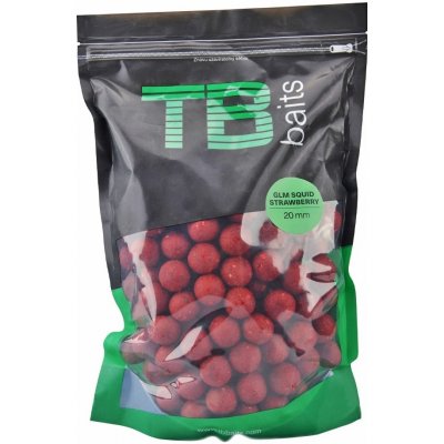 TB Baits boilies GLM Squid Strawberry 250g 20mm – Zbozi.Blesk.cz