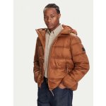 Tommy Jeans pánská bunda DM0DM22044GVP hnědá – Zboží Mobilmania