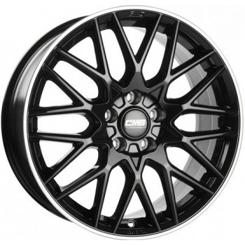 CMS C25 8,5x20 5x108 ET45 black polished rim